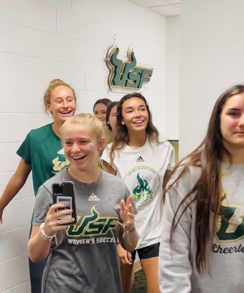 USF’s Women’s Soccer Locker Room